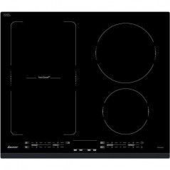 SAUTER SPI4664B Plaque à induction - 4 foyer(s) - Touches sensitives - Zone de cuisson modulable - Noir - 60 cm 