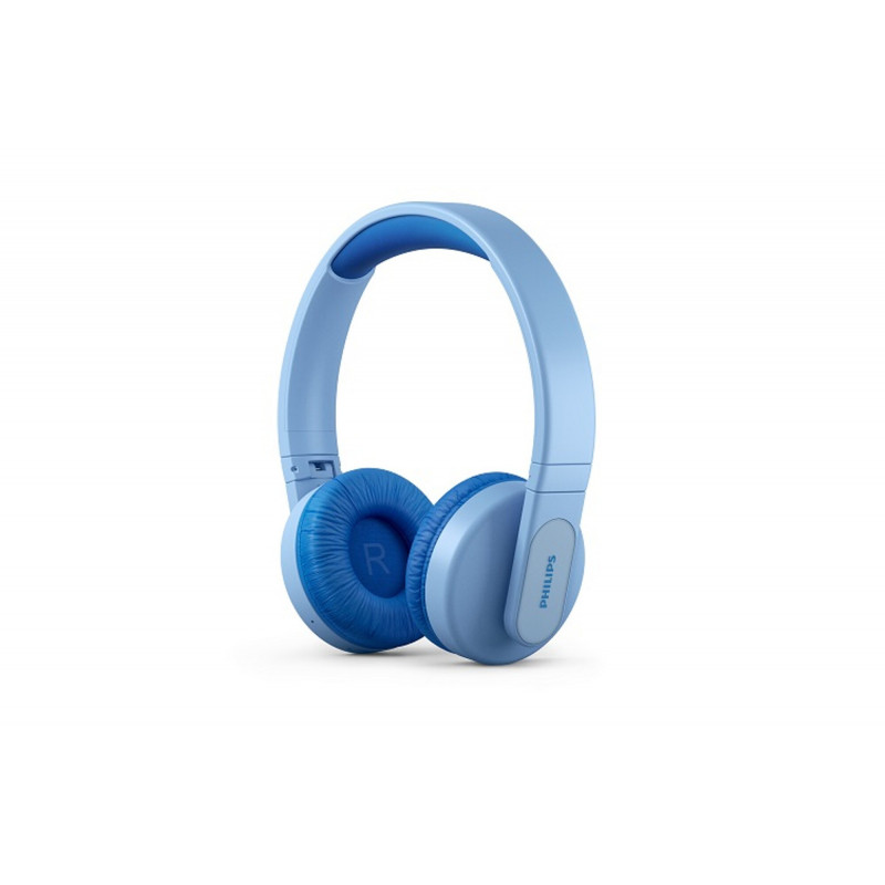 Casque supra aural sans fil Bluetooth pour les enfants Philips TAK4206BL Bleu