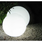 LUMISKY - Boule lumineuse filaire pour exterieur LED - blanc BOBBY - O40cm culot E27