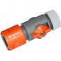 GARDENA Raccord regulateur - Compatible tuyaux O13mm + O15mm - Reglage debit + pression - Resistant gel - Garantie 5 ans 2942-20