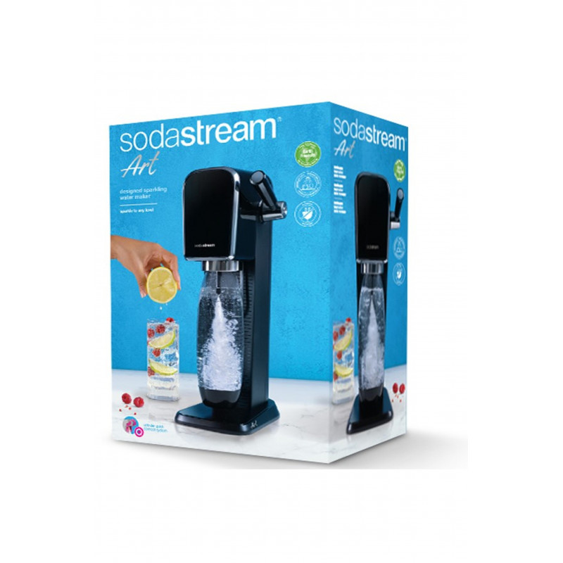 Machine à soda et eau gazeuse Sodastream Machine ART Noire Pack Lave Vaisselle