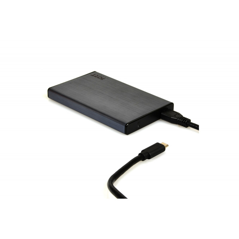 Boitier externe Port Designs USB Type C pour disque dur SATA 2.5 Gris