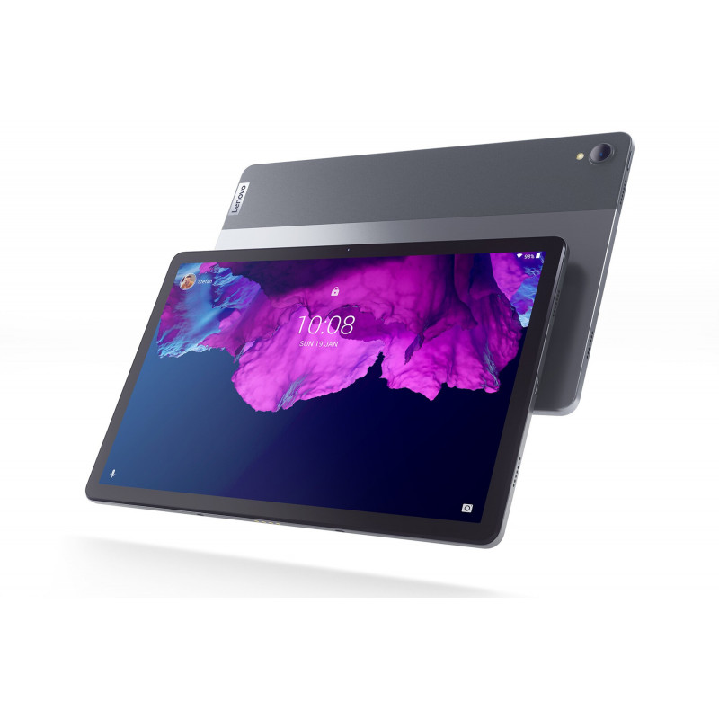 Lenovo Tab P11 ZA7R Tablette Android 10 64 Go UFS card 11" IPS (2000 x 1200) hôte USB Logement microSD gris ardoise