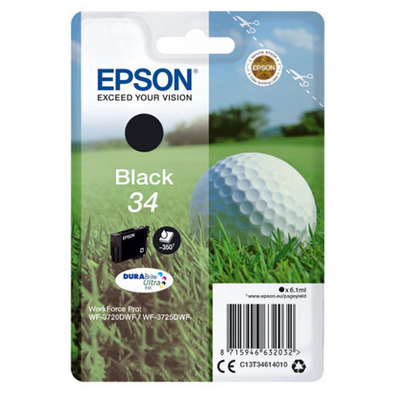 Cartouche d encre Epson Golf noir