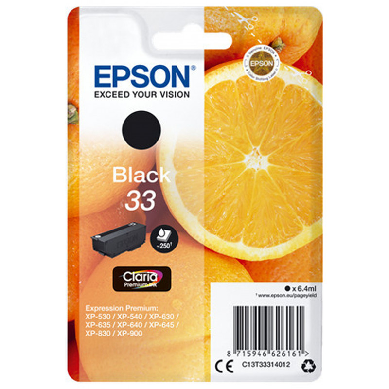 Cartouche d encre Epson Orange noir
