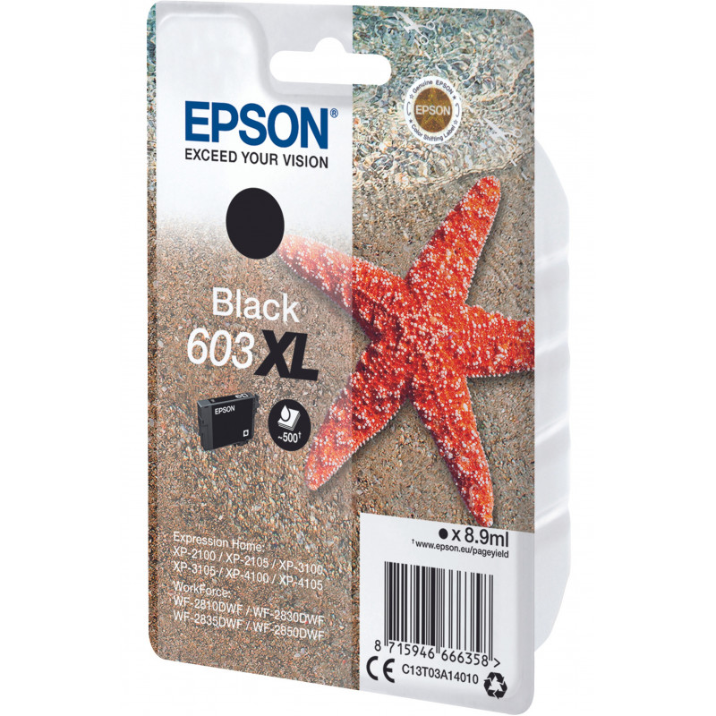 Cartouche d encre Epson Etoile de mer noir XL