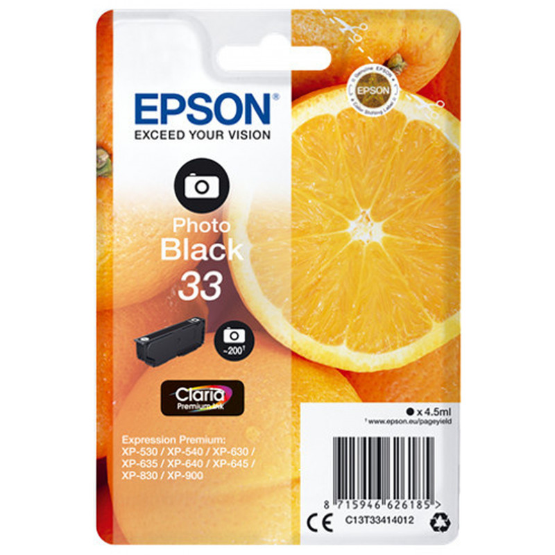 Cartouche d encre Epson Orange noir photo