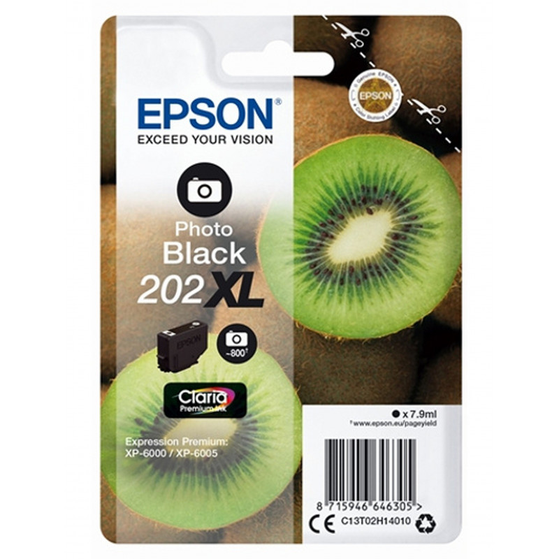 Cartouche d encre Epson Kiwi noir photo XL