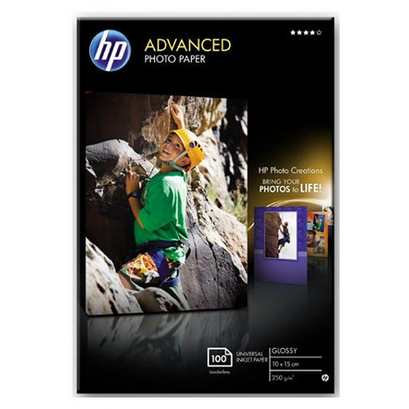 Papier photo imprimante HP Advanced Brillant