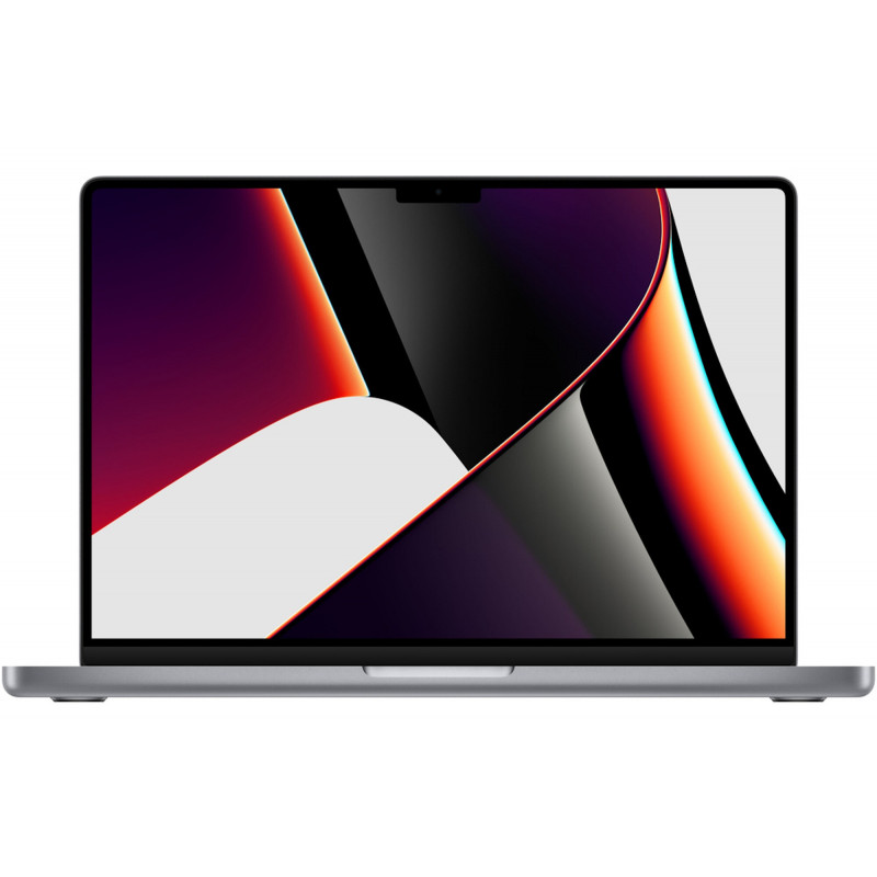 Apple MacBook Pro 14 512 Go SSD 16 Go RAM Puce M1 Pro CPU 8 cœurs GPU 14 cœurs Gris sidéral Nouveau