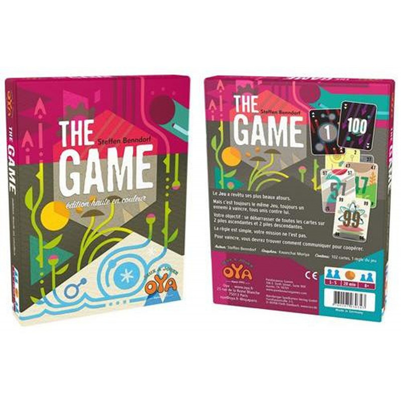 Jeu de cartes Oya The Game Edition haute en couleur