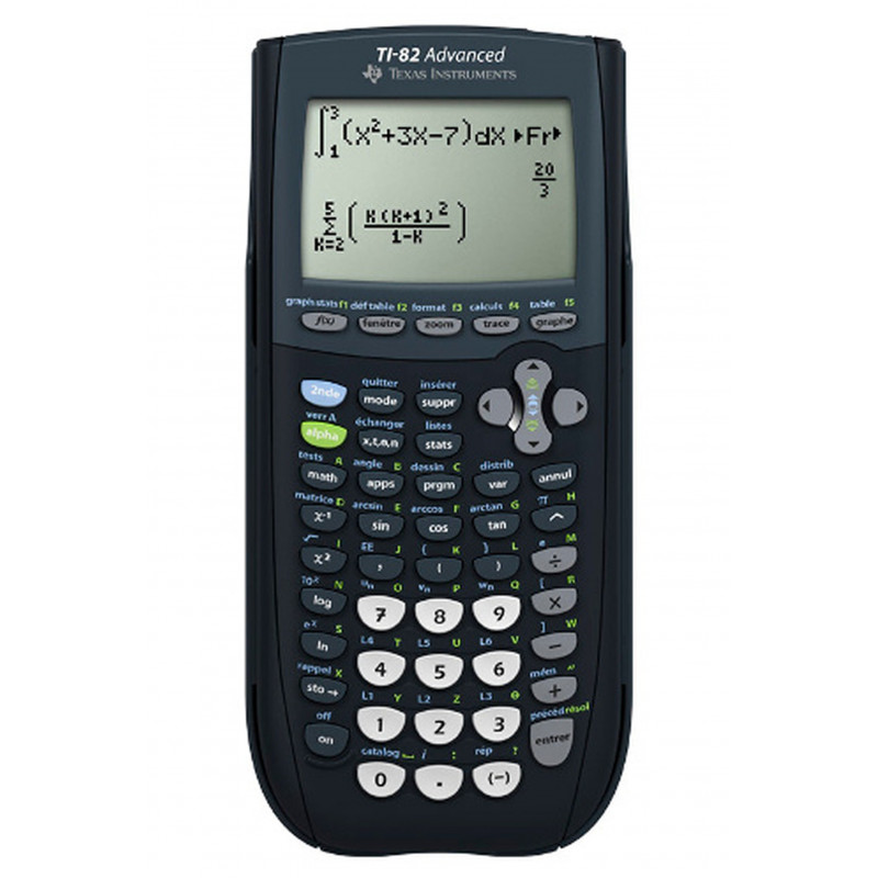Calculatrice Texas Instruments TI 82 Advanced Mode Examen