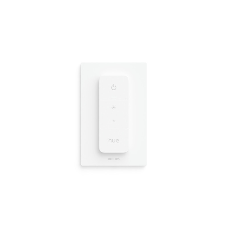 Interrupteur intelligent de lumière Philips Hue Dimmer Switch Blanc
