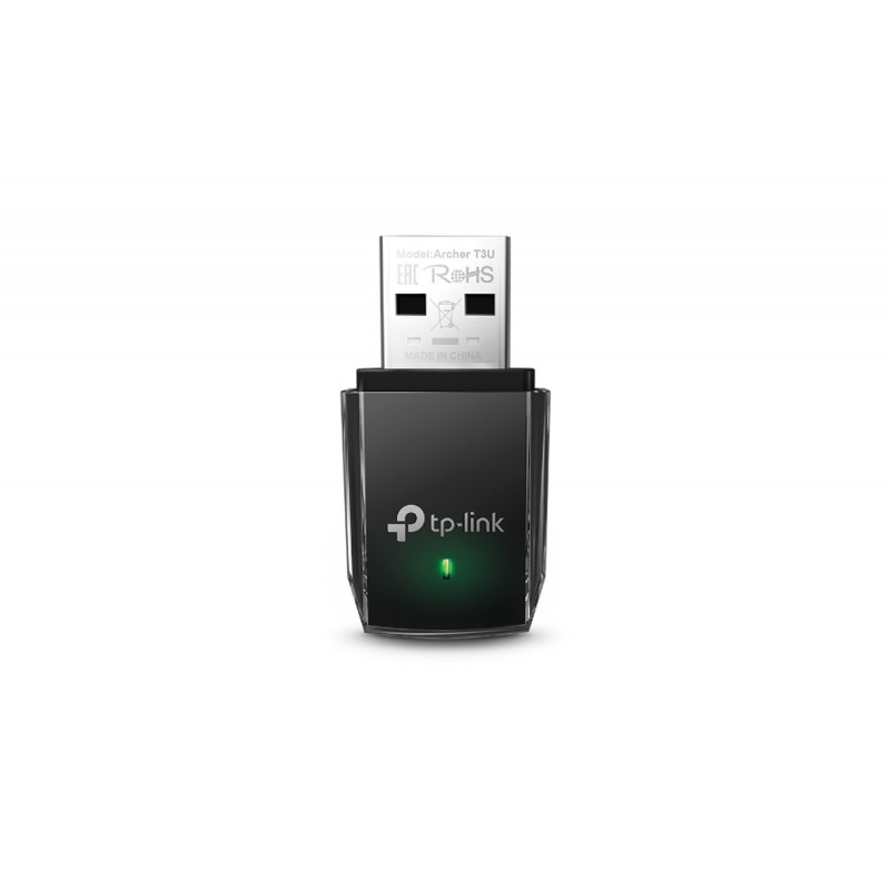 Mini Adaptateur USB Wifi Tp Link AC1300 MU MIMO Archer T3U Noir