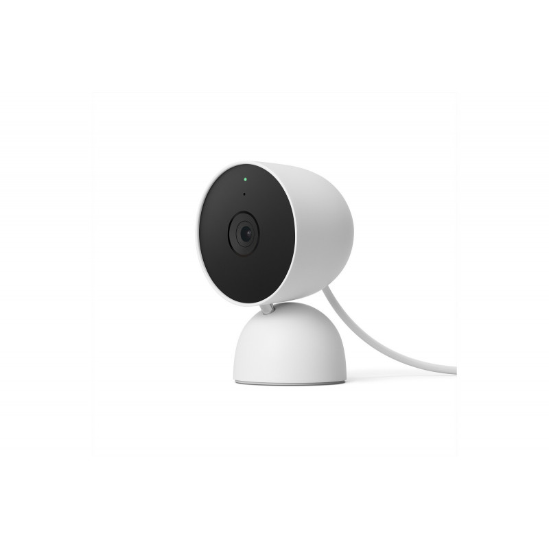 Caméra de surveillance connectée Google Nest Cam intérieure Blanc 2021