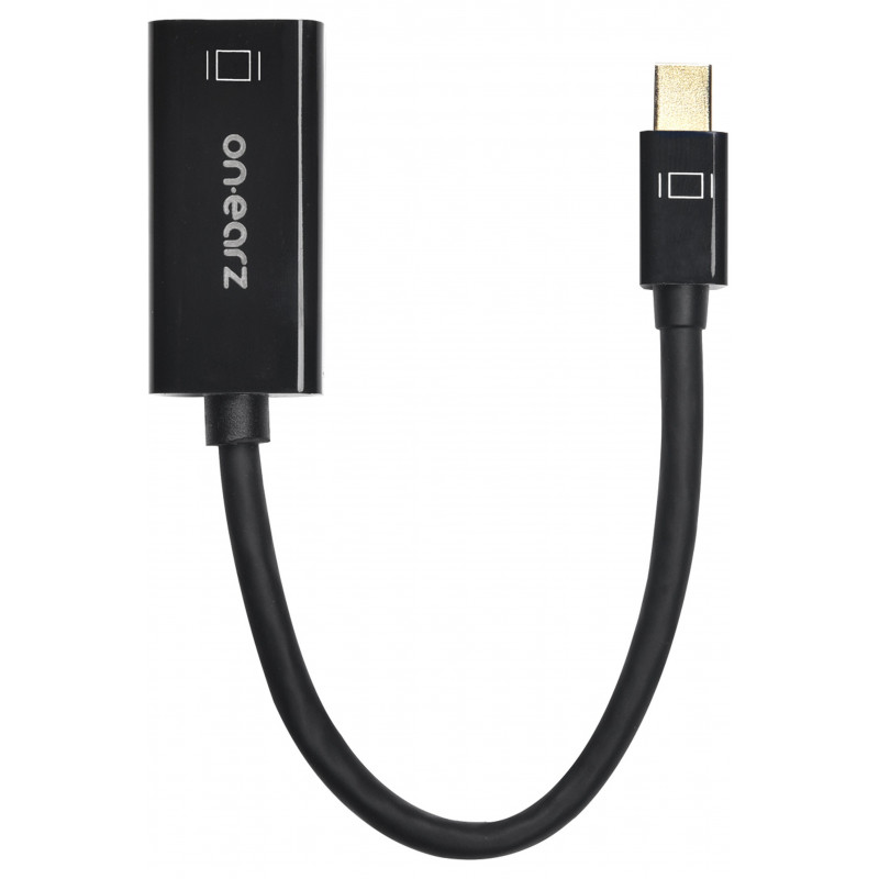 Adaptateur Mini DisplayPort vers HDMI On Earz Mobile Gear Noir