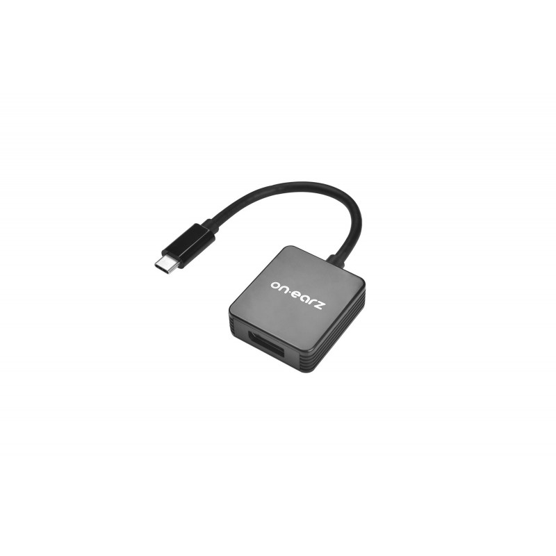 Adaptateur USB C vers DisplayPort On Earz Mobile Gear 15 cm Noir