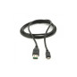 Cable USB 2.0 vers micro USB On Earz Mobile Gear 1.8 m Noir