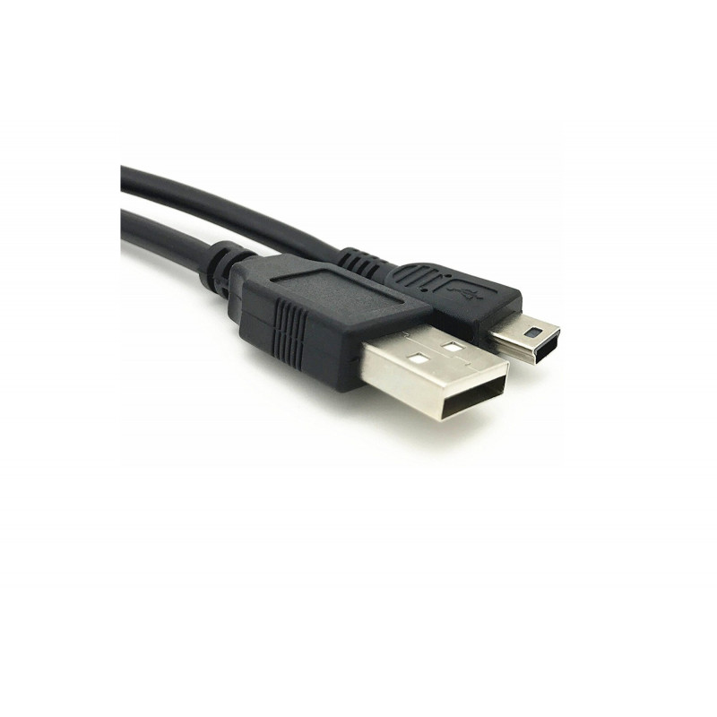 Cable USB 2.0 vers mini USB On Earz Mobile Gear 1.8 m Noir