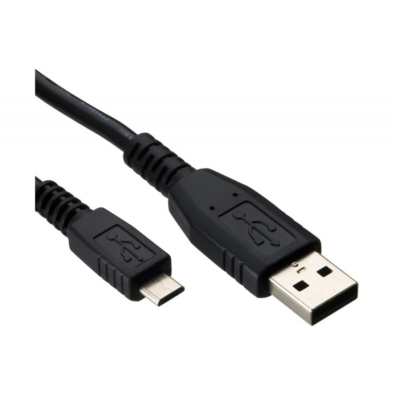 Adaptateur USB A vers Micro USB B 20 cm On Earz Mobile Gear Noir