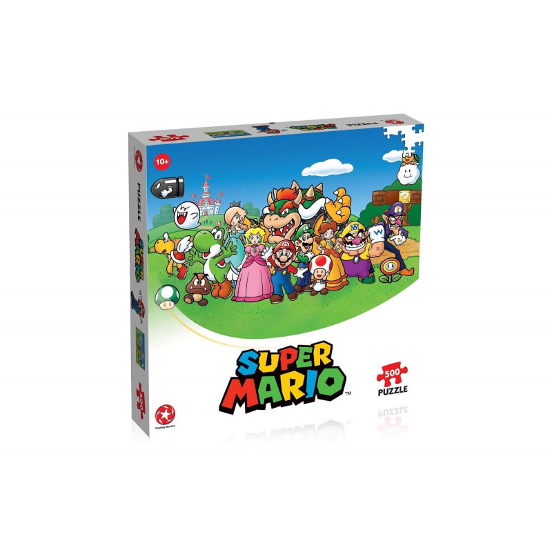 Puzzle 500 pièces Winning Moves Super Mario and Friends