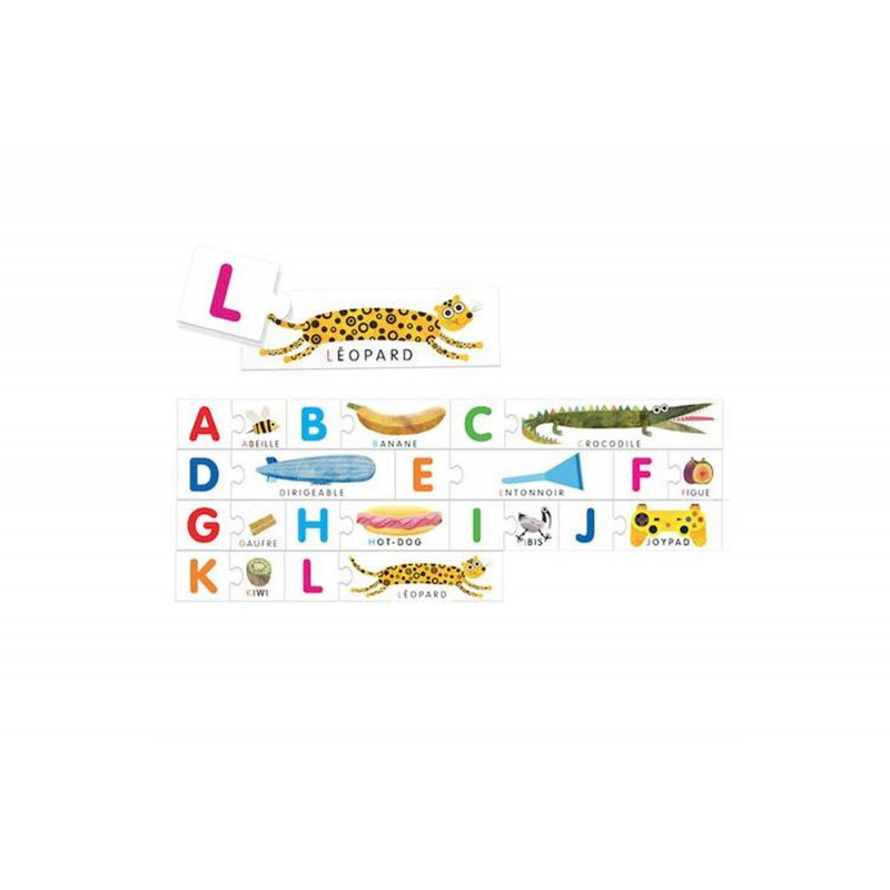 Jeu de découverte Headu Alphabet Tactile Montessori