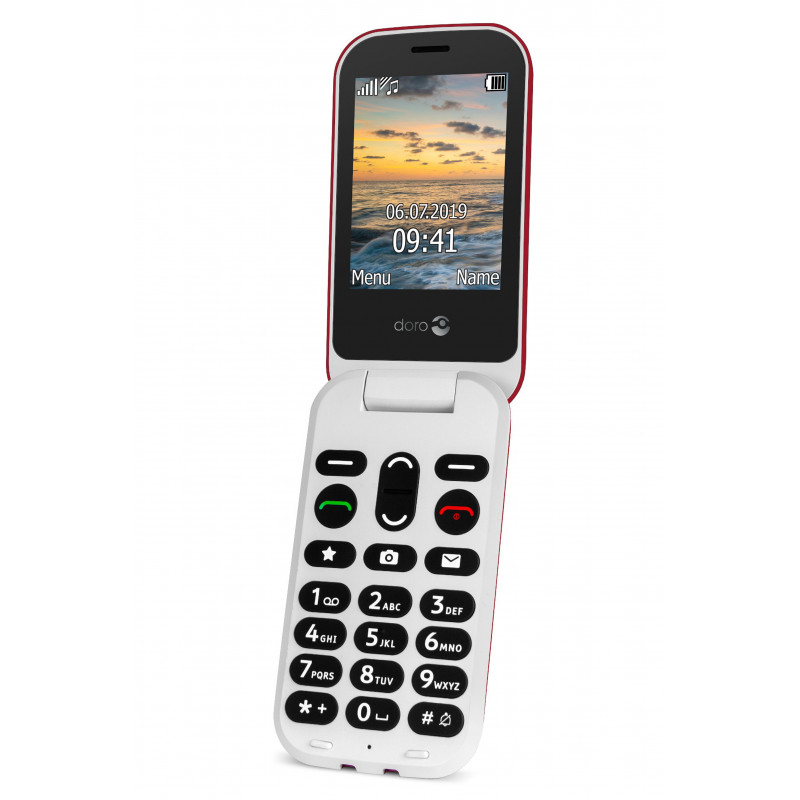 Téléphone mobile Doro 6060 Rouge