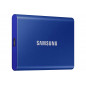 Disque SSD Externe Portable 2 To Samsung T7 USB 3.1 gen 2 Bleu