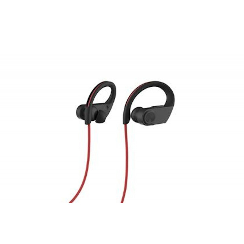 Ecouteurs sans fil Bluetooth Swingson Urban Go + Rouge et noir