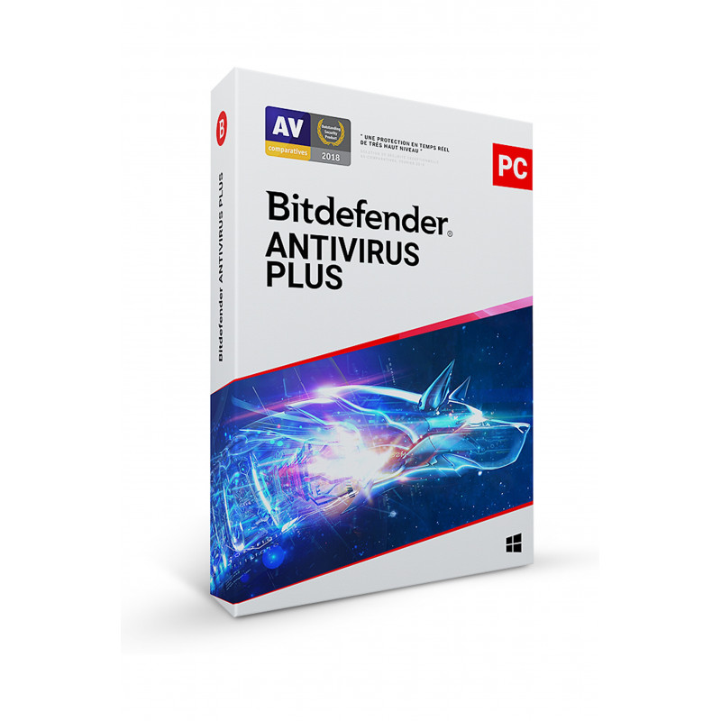 Bitdefender Antivirus Plus 1 an 1 PC