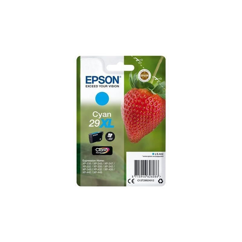 EPSON Cartouche T2992 - Fraise - Cyan XL