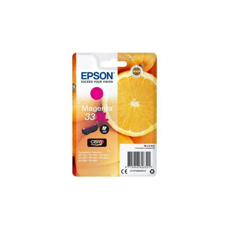 EPSON Cartouche T3363 - Oranges - Magenta XL