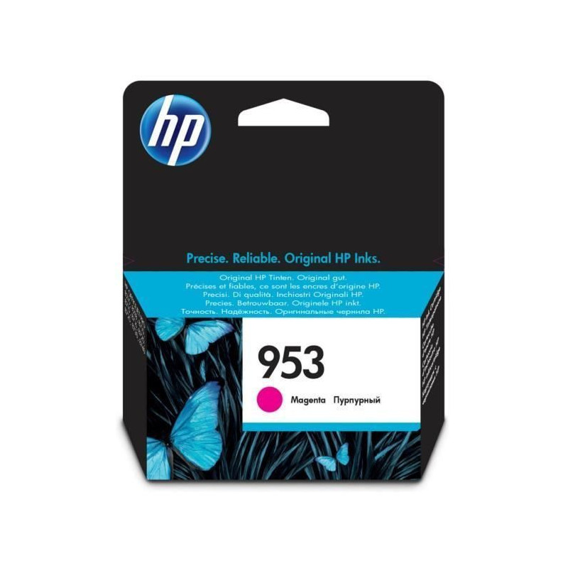 HP 953 cartouche dencre mangenta authentique pour HP OfficeJet Pro 8710/8715/8720 F6U13AE