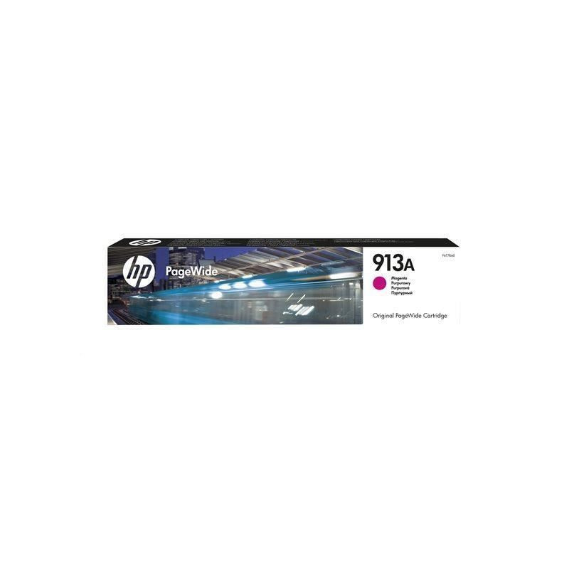 HP 913A cartouche dencre magenta authentique pour HP PageWide 377/452/477 F6T78AE