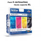 Brother LC1100HY Cartouches dencre Multipack Coul