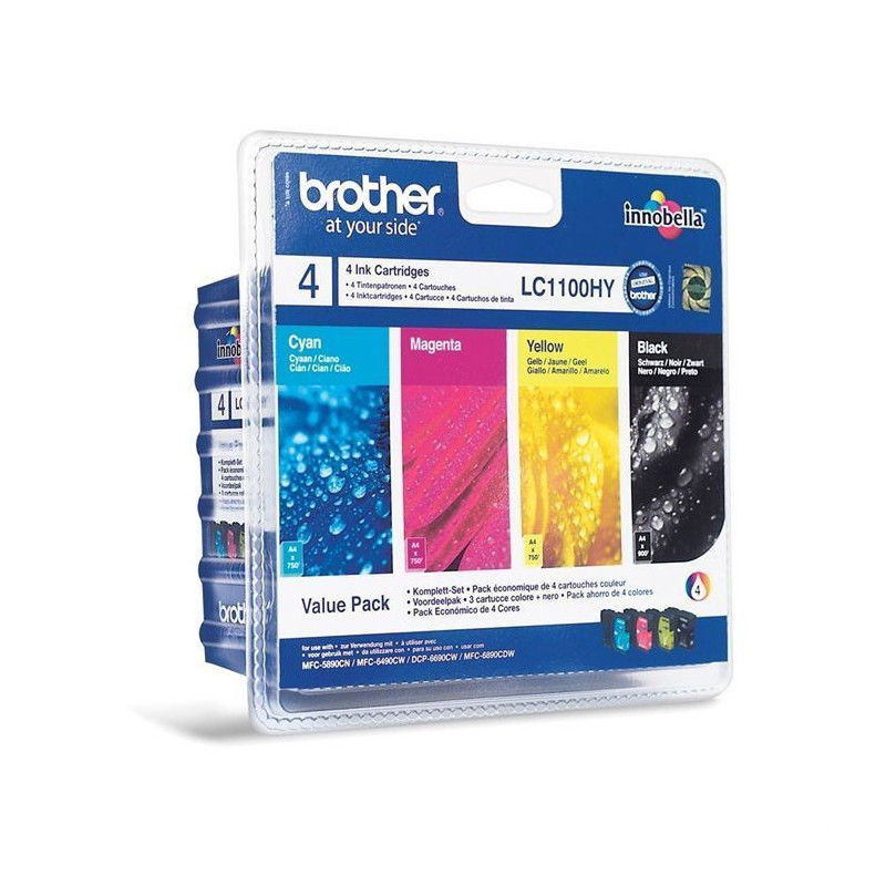 Brother LC1100 Cartouche dencre Couleurs