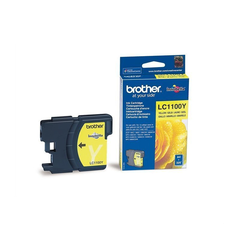 Brother LC1100Y Cartouche dencre Jaune