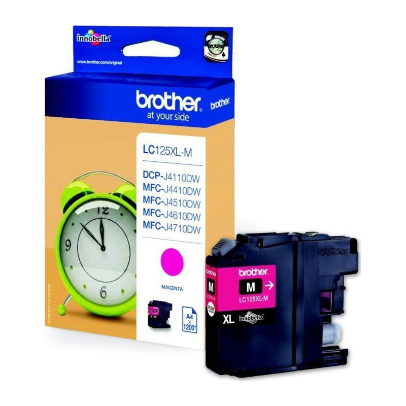 Brother LC125XLM Cartouche dencre Magenta
