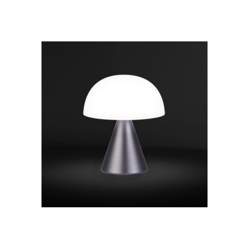 Lampe LED portable Lexon Mina M Blanc et Noir