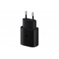 Adaptateur Samsung de voyage à charge rapide USB C 25W Noir