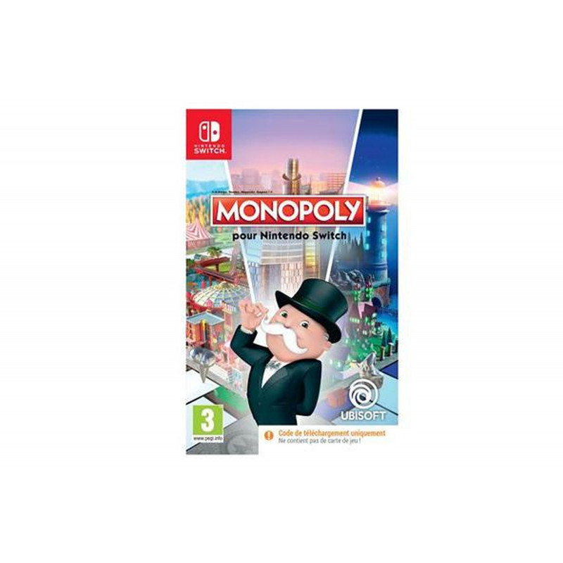 Monopoly Code in a Box Nintendo Switch