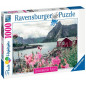 Puzzle 1000 pièces Ravensburger Reine Lofoten Norvège