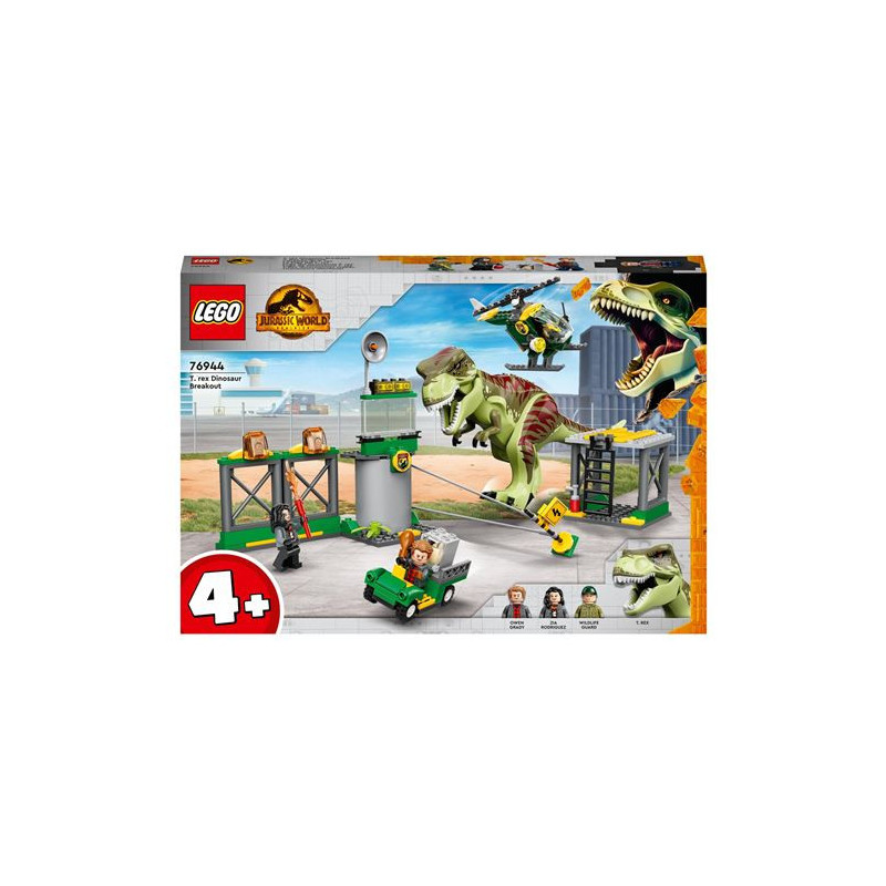 LEGO® Jurassic World™ 76944 L’évasion du T. rex