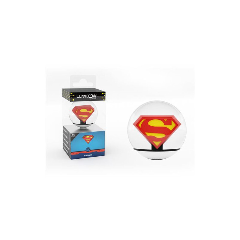 Figurine connectée Lumibowl DC Comics logo Superman