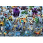 Puzzle 1000 pièces Ravensburger Minecraft Challenge Puzzle