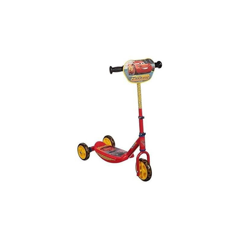 Disney Cars 3 - patinette 3 roues silencieuses