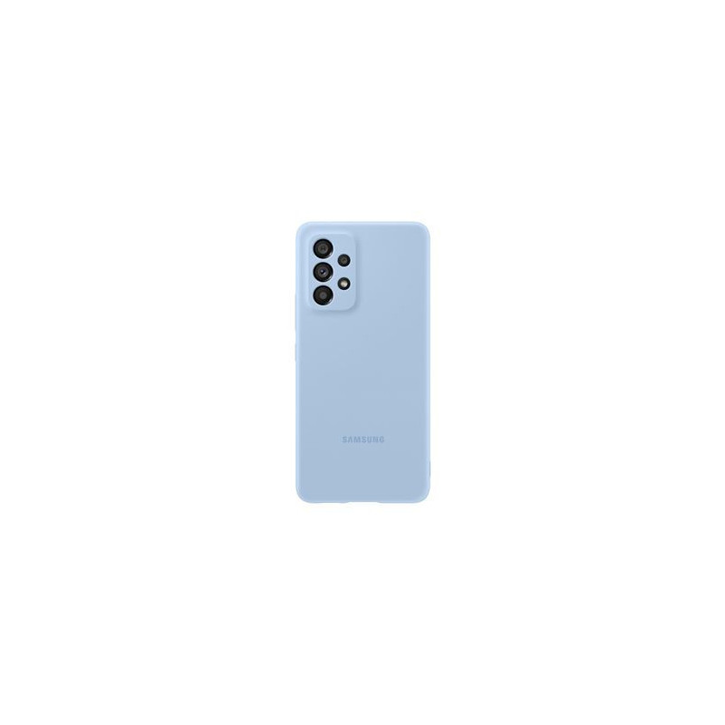 Coque en silicone pour Samsung Galaxy A53 5G Bleu arctique