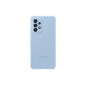 Coque en silicone pour Samsung Galaxy A53 5G Bleu arctique