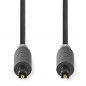 Câble audio optique | TosLink Male | TosLink Male | 5.0 m | Rond | PVC NEDIS - CABW25000AT50