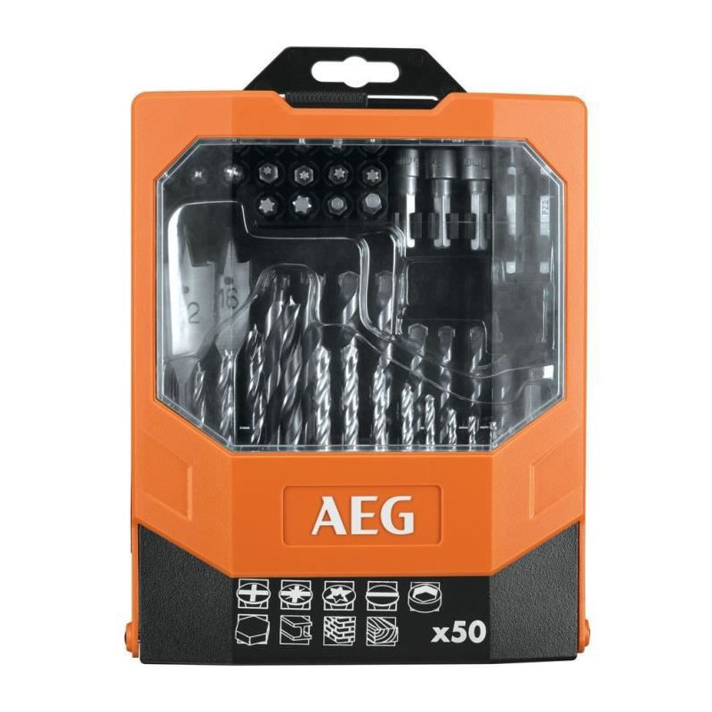 AEG - Coffret daccessoires 50 pieces - AAKDD50